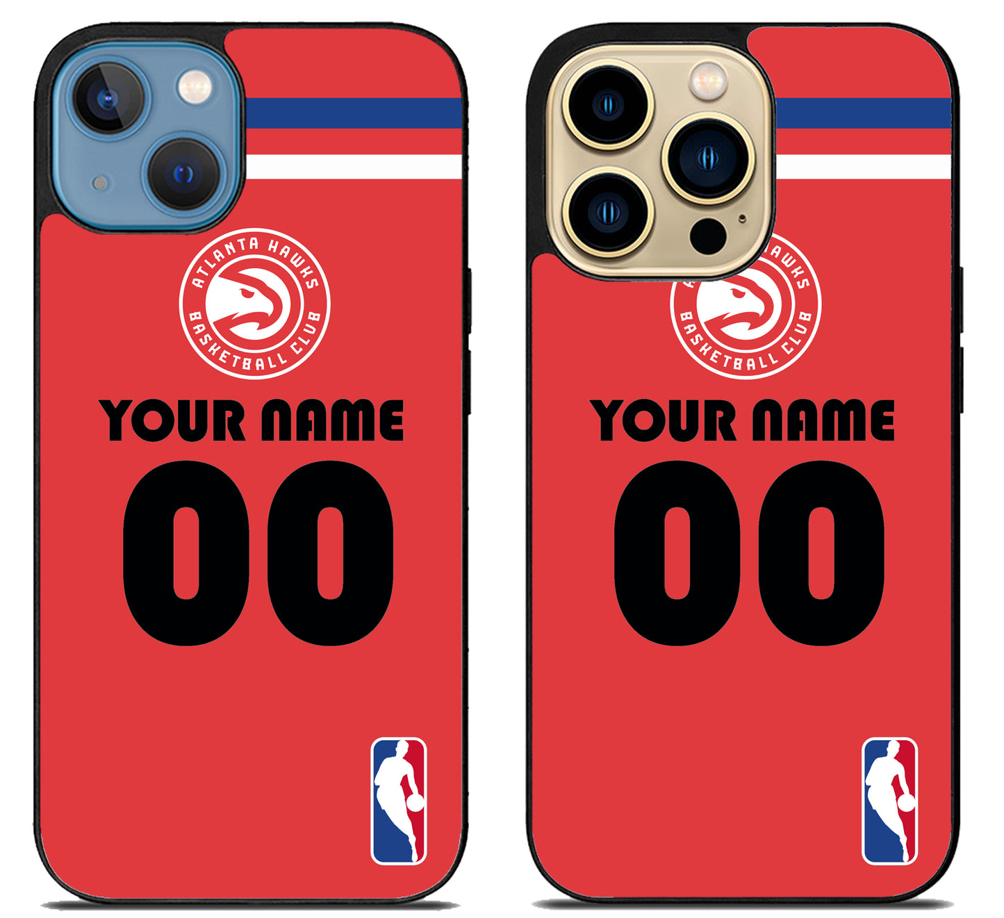 Custom Personalized Atlanta Hawks NBA iPhone 14 | 14 Plus | 14 Pro | 14 Pro Max Case