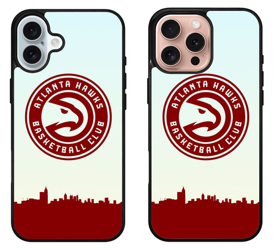 Atlanta Hawks Basketball Club iPhone 16 | 16 Plus | 16 Pro | 16 Pro Max Case