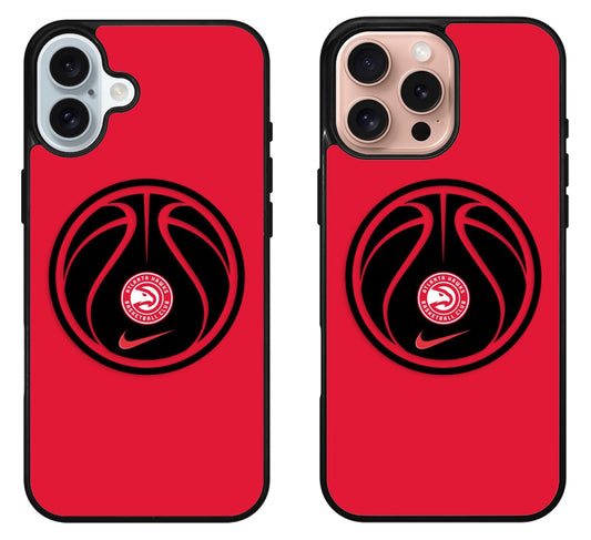 Atlanta Hawks Basketball iPhone 16 | 16 Plus | 16 Pro | 16 Pro Max Case