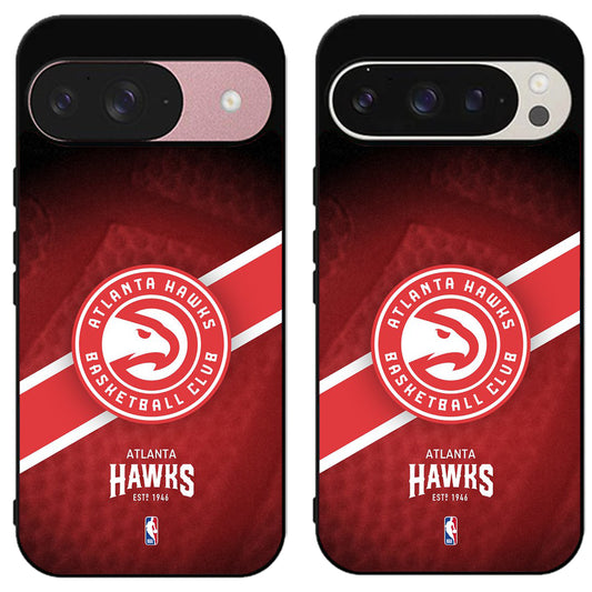 Atlanta Hawks Logo NBA Google Pixel 9 | 9 Pro | 9 Pro XL Case