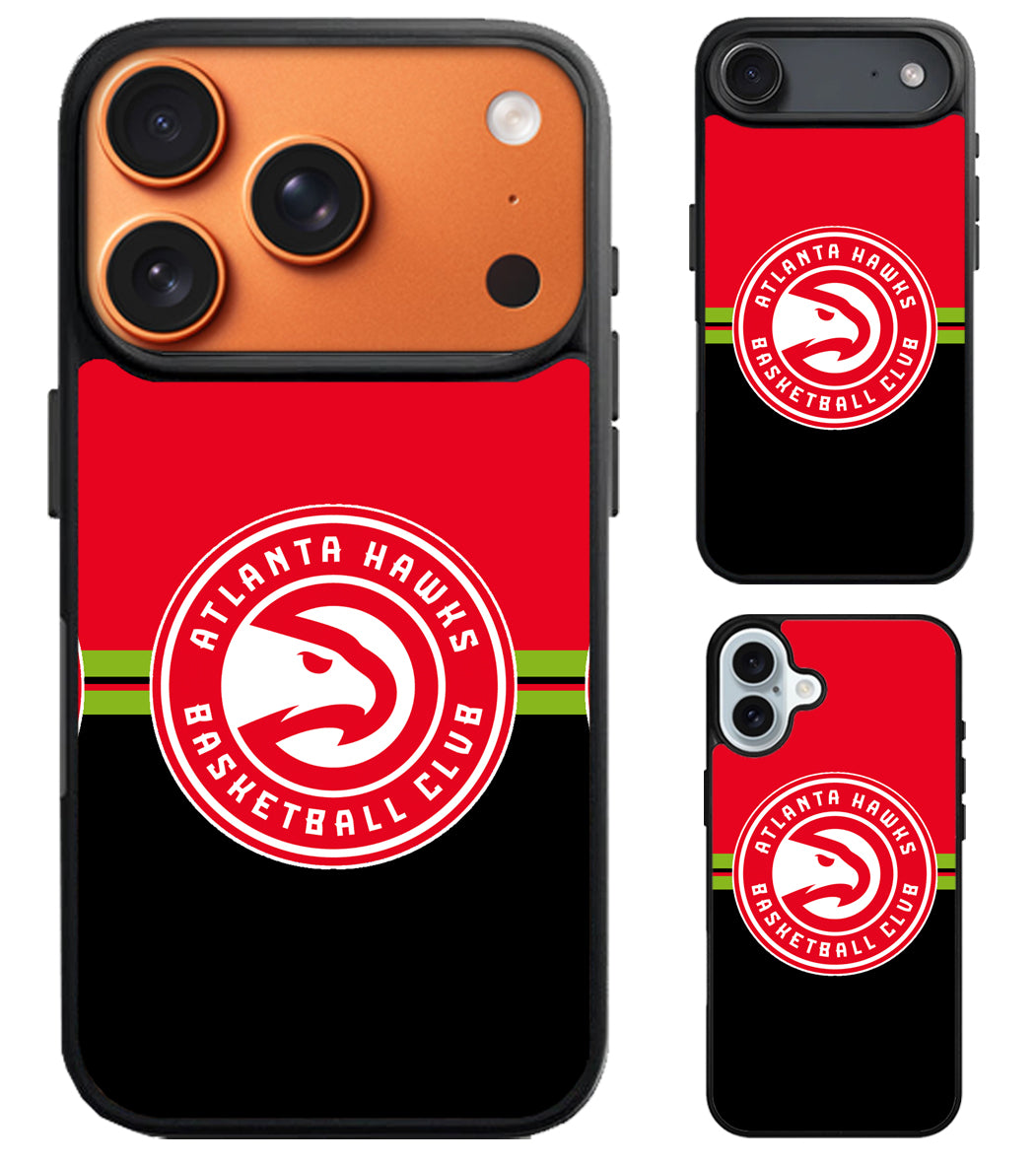 Atlanta Hawks Logo iPhone Air | iPhone 17 | 17 Pro | 17 Pro Max Case