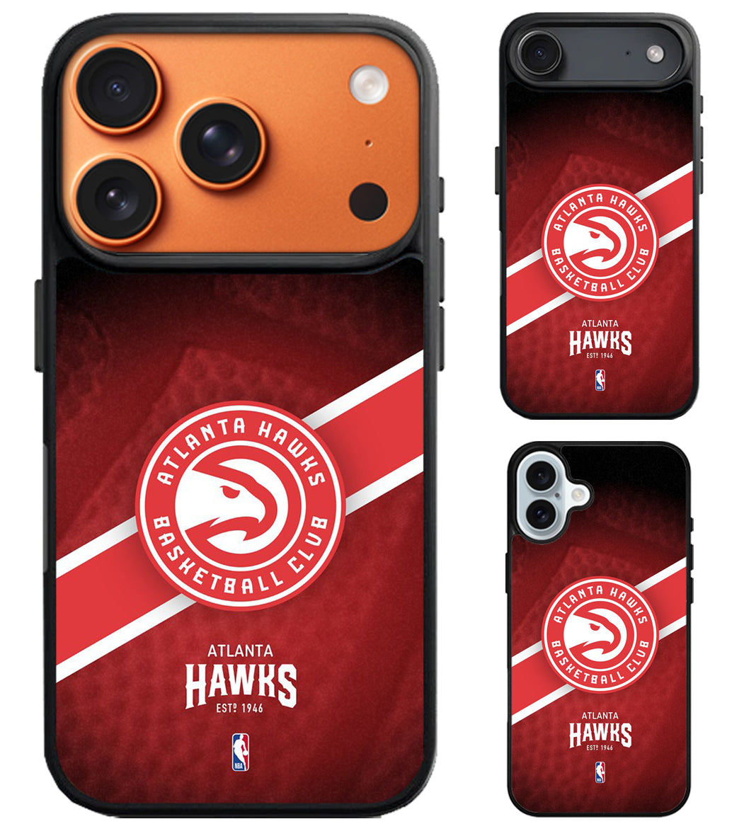 Atlanta Hawks NBA iPhone Air | iPhone 17 | 17 Pro | 17 Pro Max Case