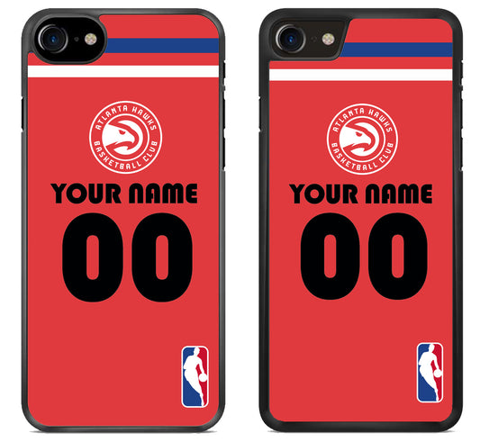 Custom Personalized Atlanta Hawks NBA iPhone SE 2020 | iPhone SE 2022 Case