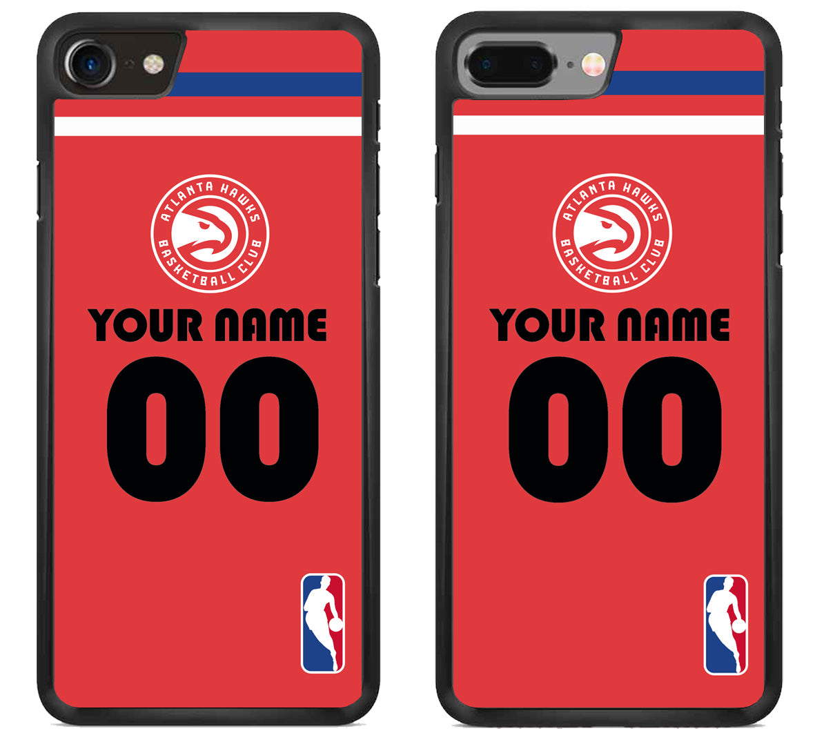 Custom Personalized Atlanta Hawks NBA iPhone 8 | 8 Plus Case