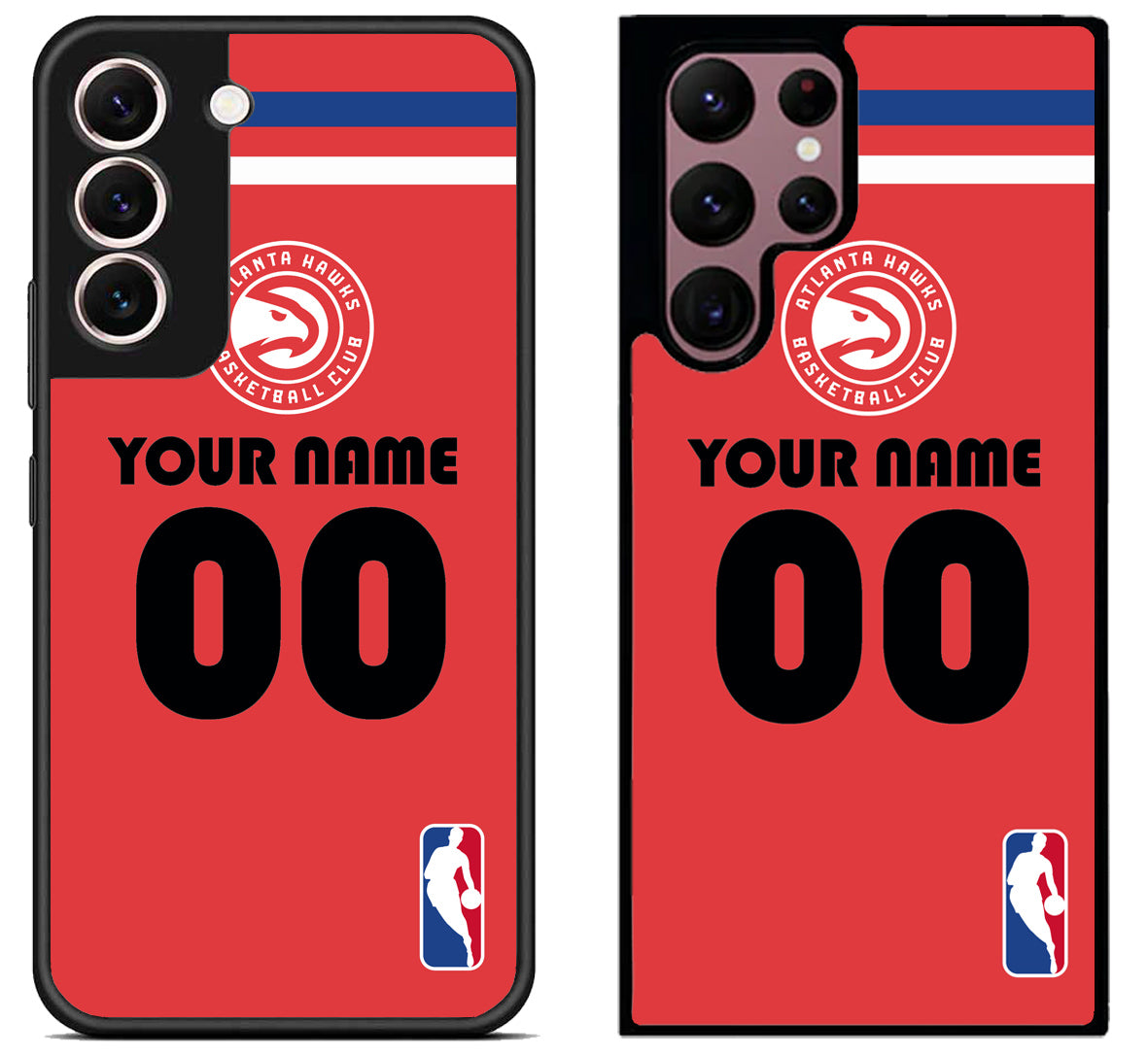 Custom Personalized Atlanta Hawks NBA Samsung Galaxy S22 | S22+ | S22 Ultra Case