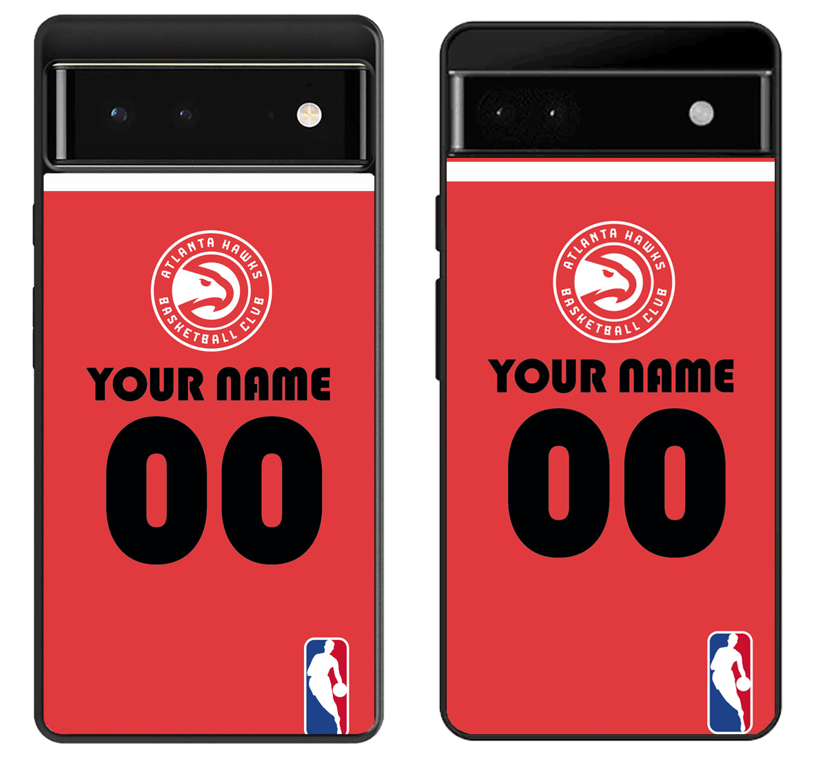 Custom Personalized Atlanta Hawks NBA Google Pixel 6 | 6A | 6 Pro Case