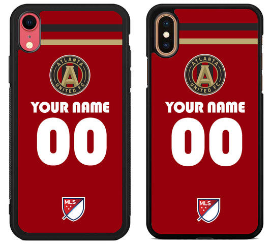 Custom Personalized Atlanta United MLS iPhone X | Xs | Xr | Xs Max Case