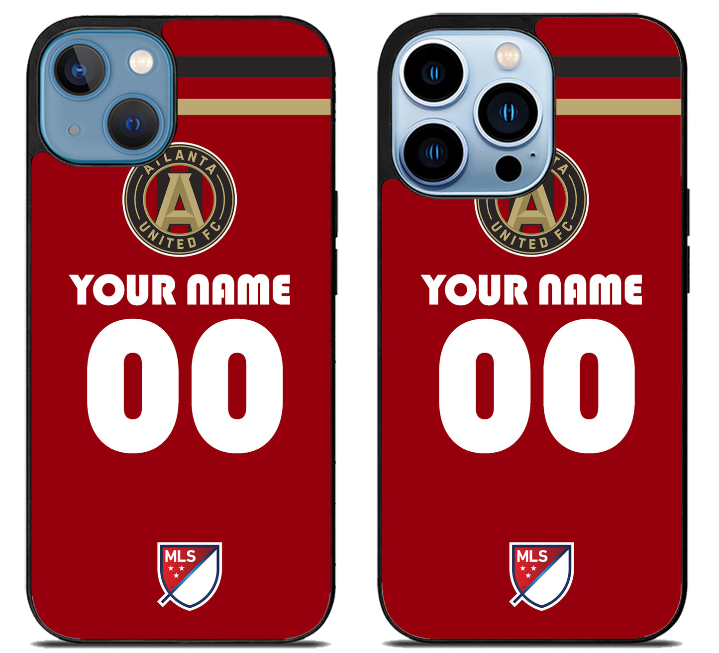 Custom Personalized Atlanta United MLS iPhone 13 | 13 Mini | 13 Pro | 13 Pro Max Case
