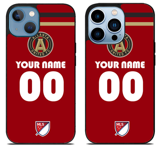 Custom Personalized Atlanta United MLS iPhone 13 | 13 Mini | 13 Pro | 13 Pro Max Case