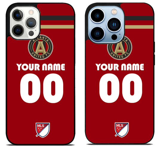 Custom Personalized Atlanta United MLS iPhone 15 Pro | iPhone 15 Pro Max Case