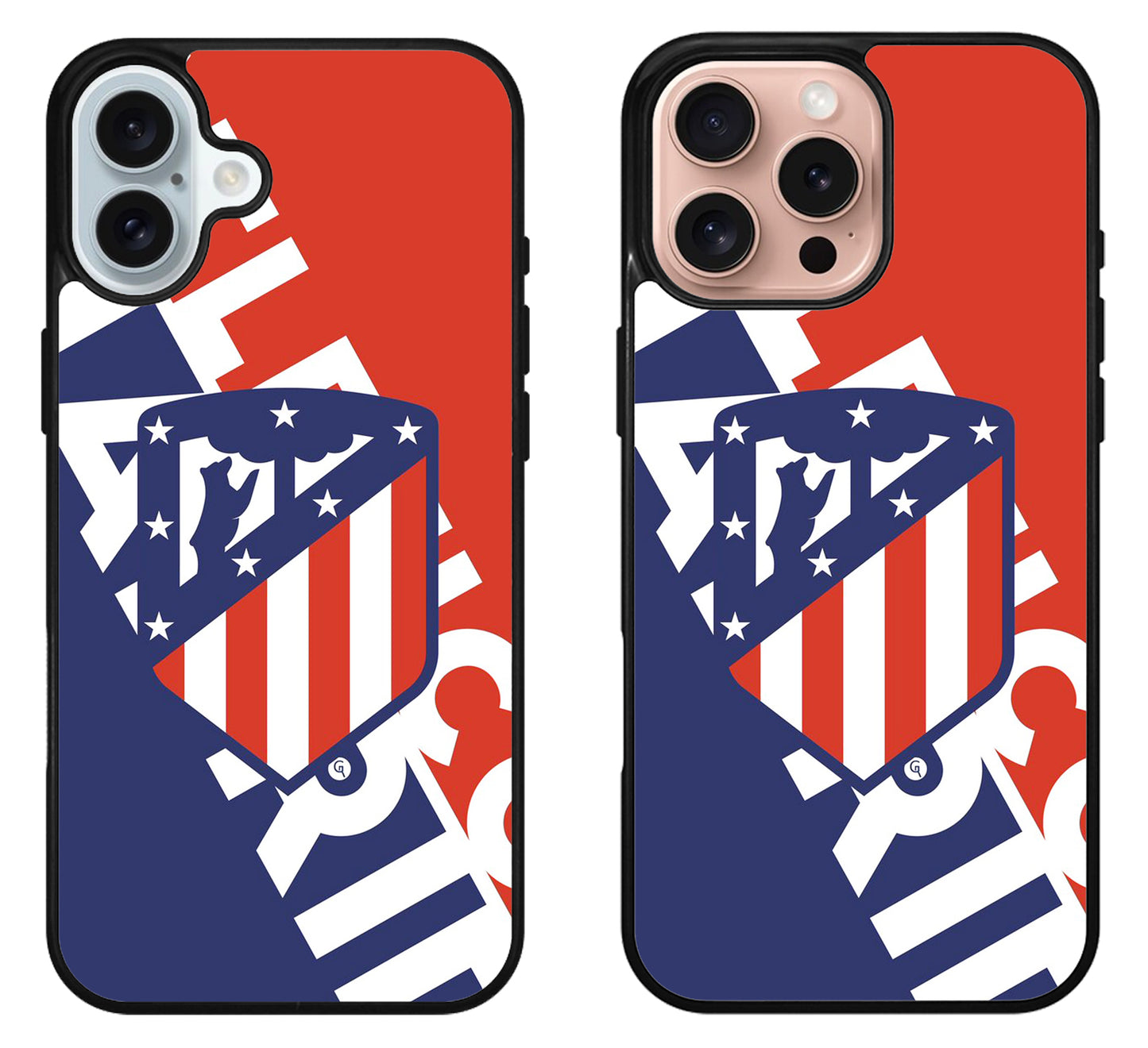 Atletico Madrid Logo iPhone 16 | 16 Plus | 16 Pro | 16 Pro Max Case