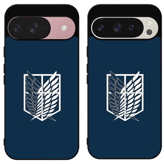 Attack on Titan Logo Google Pixel 9 | 9 Pro | 9 Pro XL Case