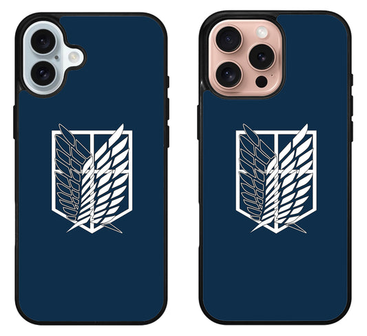 Attack on Titan Logo iPhone 16 | 16 Plus | 16 Pro | 16 Pro Max Case