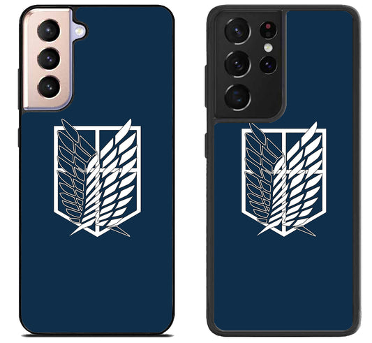 Attack on Titan Logo Samsung Galaxy S21 | S21 FE | S21+ | S21 Ultra Case