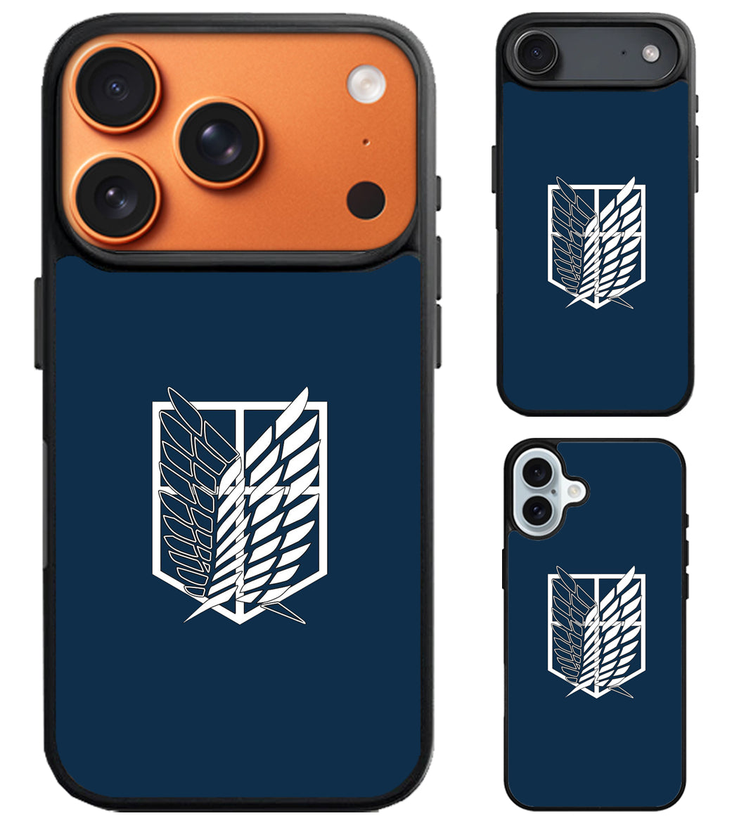 Attack on Titan Logo iPhone Air | iPhone 17 | 17 Pro | 17 Pro Max Case