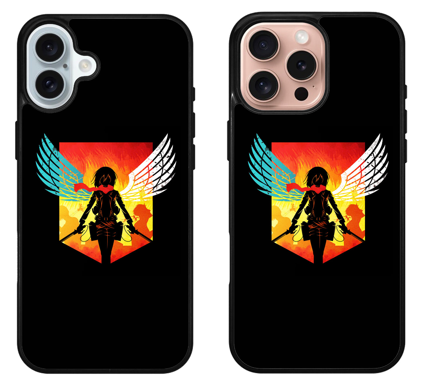 Attack on Titan Singeki No Kyojin iPhone 16 | 16 Plus | 16 Pro | 16 Pro Max Case