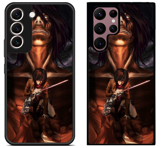 Attack on titan Mikasa Samsung Galaxy S22 | S22+ | S22 Ultra Case