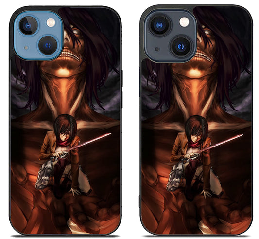 Attack on titan Mikasa iPhone 15 | iPhone 15 Plus Case