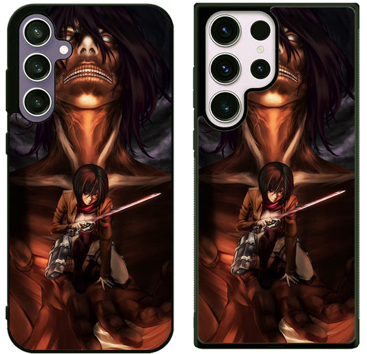 Attack on titan Mikasa Samsung Galaxy S25 | S25+ | S25 Ultra Case