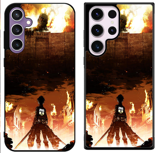 Attack on titan Samsung Galaxy S24 | S24+ | S24 Ultra Case