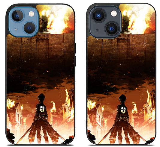 Attack on titan Stylish iPhone 15 | iPhone 15 Plus Case