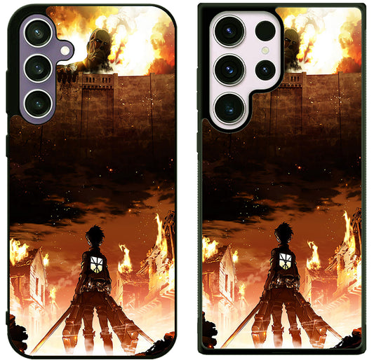 Attack on titan Samsung Galaxy S25 | S25+ | S25 Ultra Case
