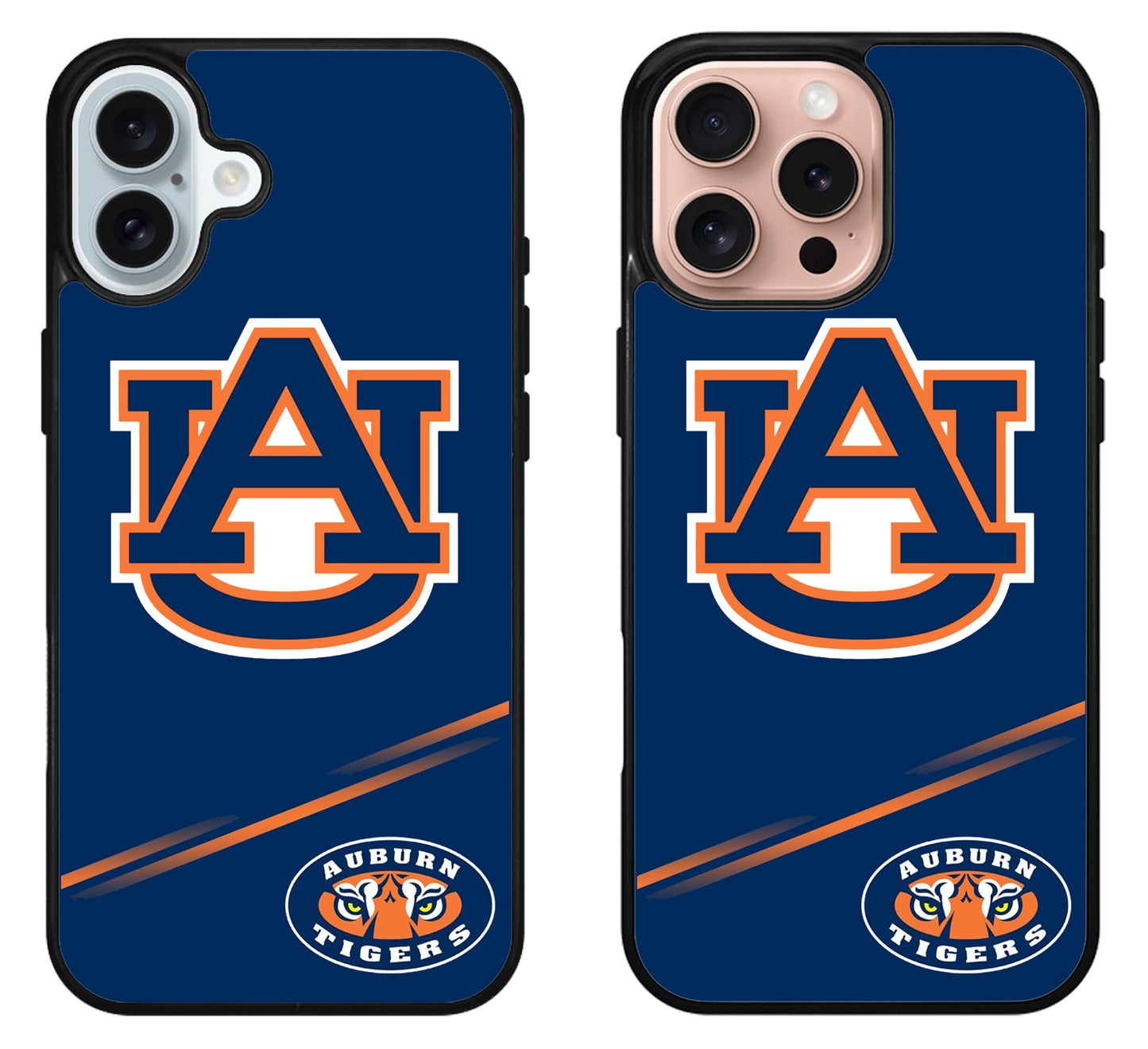 Auburn Tigers Cool Blue iPhone 16 | 16 Plus | 16 Pro | 16 Pro Max Case