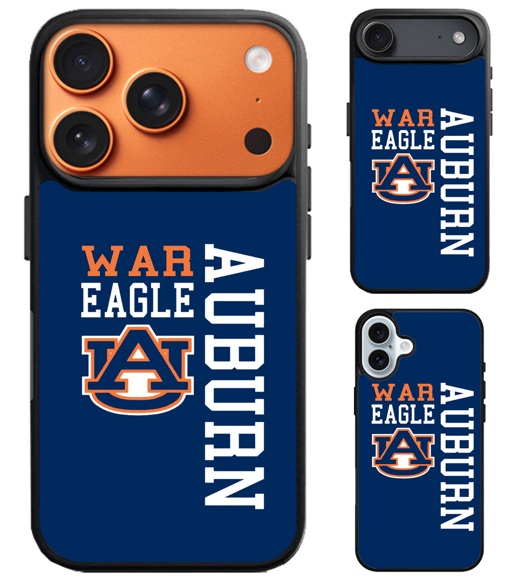 Auburn Tigers Cover iPhone Air | iPhone 17 | 17 Pro | 17 Pro Max Case