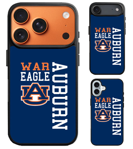 Auburn Tigers Cover iPhone Air | iPhone 17 | 17 Pro | 17 Pro Max Case