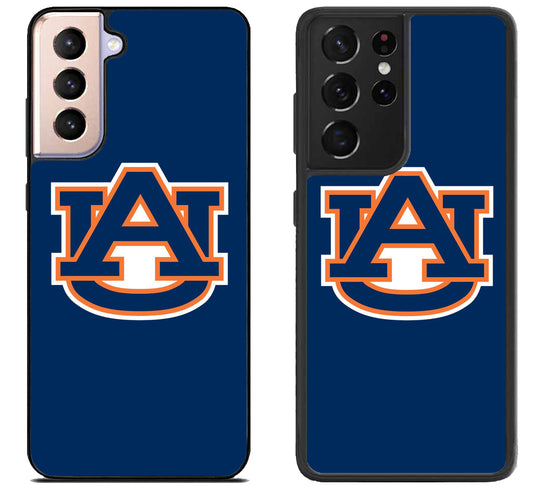 Auburn Tigers Logo Blue Samsung Galaxy S21 | S21 FE | S21+ | S21 Ultra Case