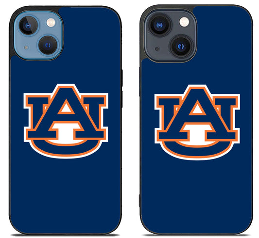 Auburn Tigers Logo Blue iPhone 15 | iPhone 15 Plus Case