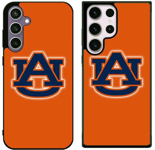 Auburn Tigers Logo Cover Samsung Galaxy S25 | S25+ | S25 Ultra Case
