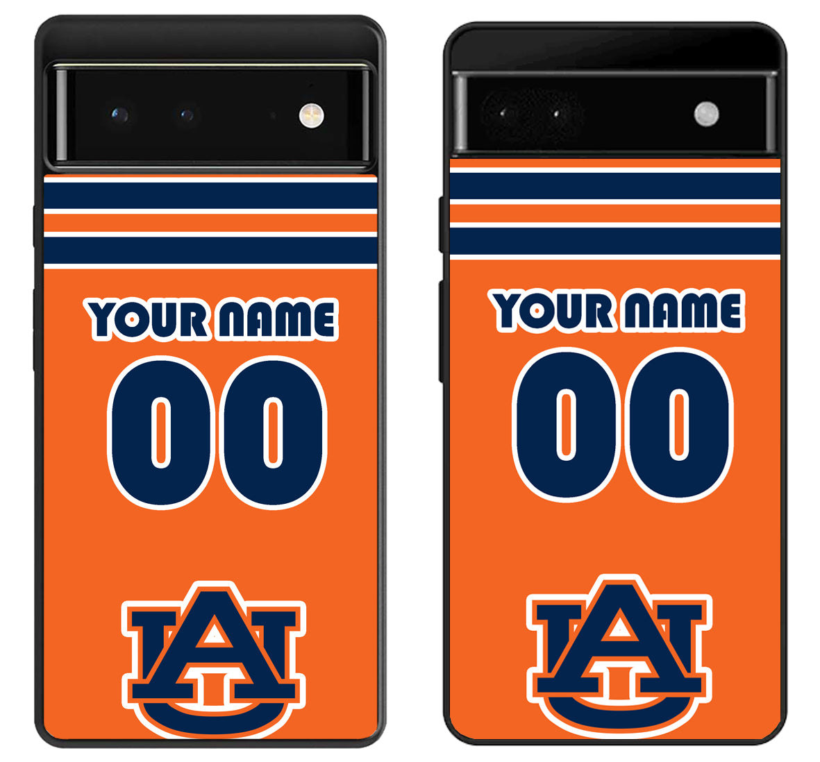 Custom Personalized Auburn Tigers Google Pixel 6 | 6A | 6 Pro Case