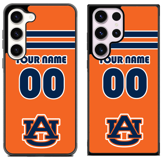 Custom Personalized Auburn Tigers Samsung Galaxy S23 | S23+ | S23 Ultra Case