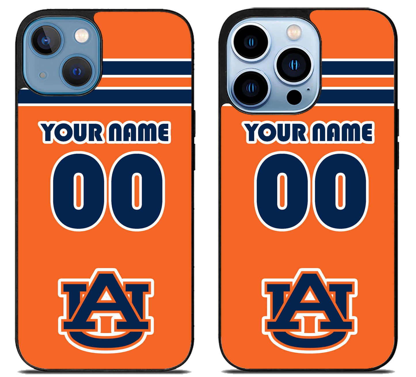 Custom Personalized Auburn Tigers iPhone 13 | 13 Mini | 13 Pro | 13 Pro Max Case