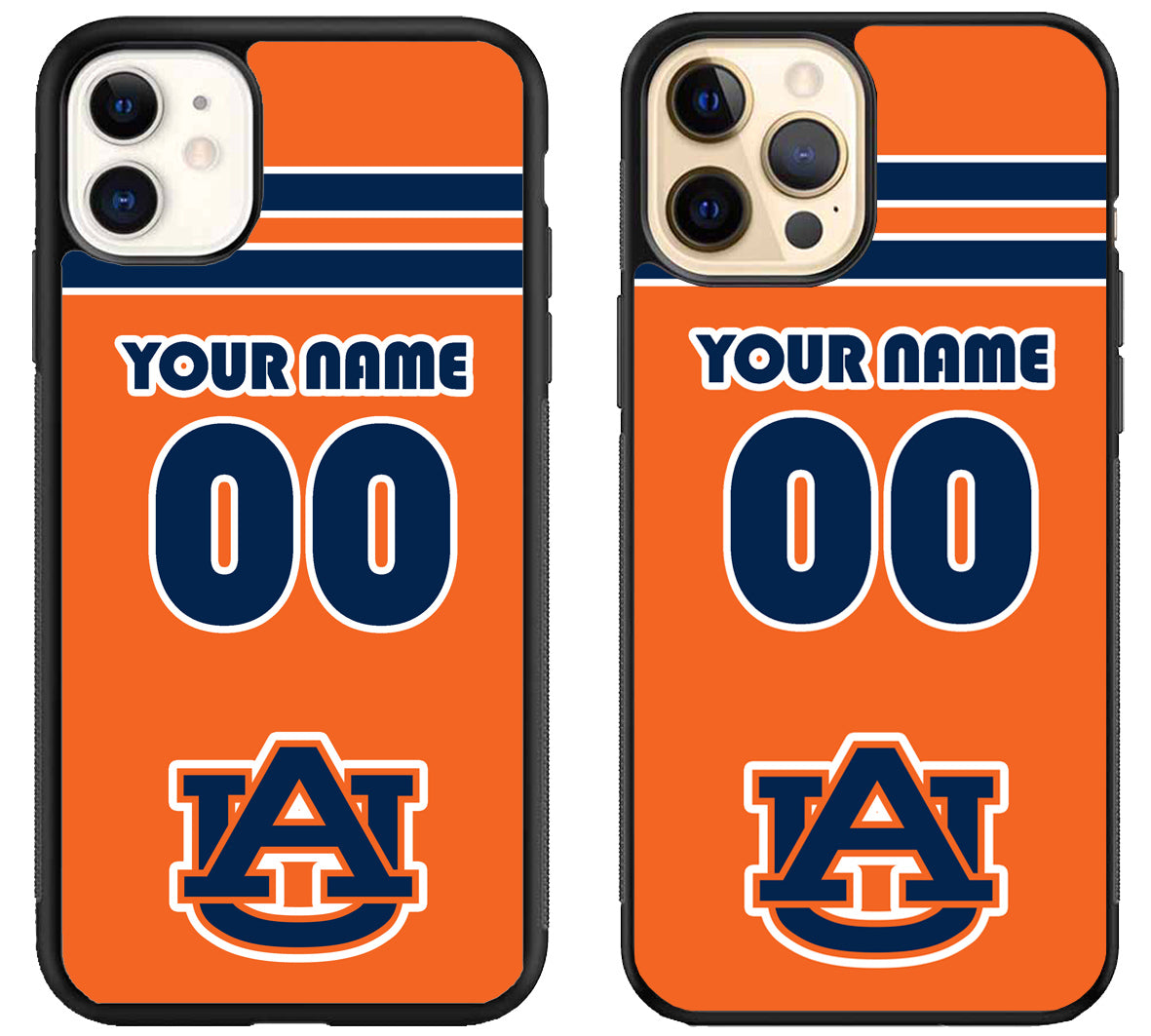 Custom Personalized Auburn Tigers iPhone 12 | 12 Mini | 12 Pro | 12 Pro Max Case