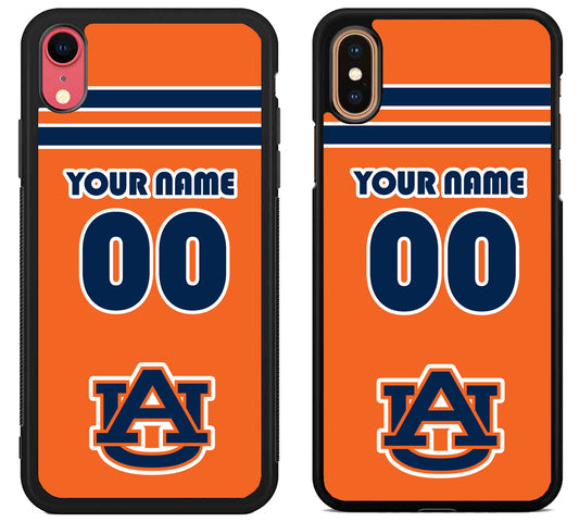 Custom Personalized Auburn Tigers iPhone X | Xs | Xr | Xs Max Case