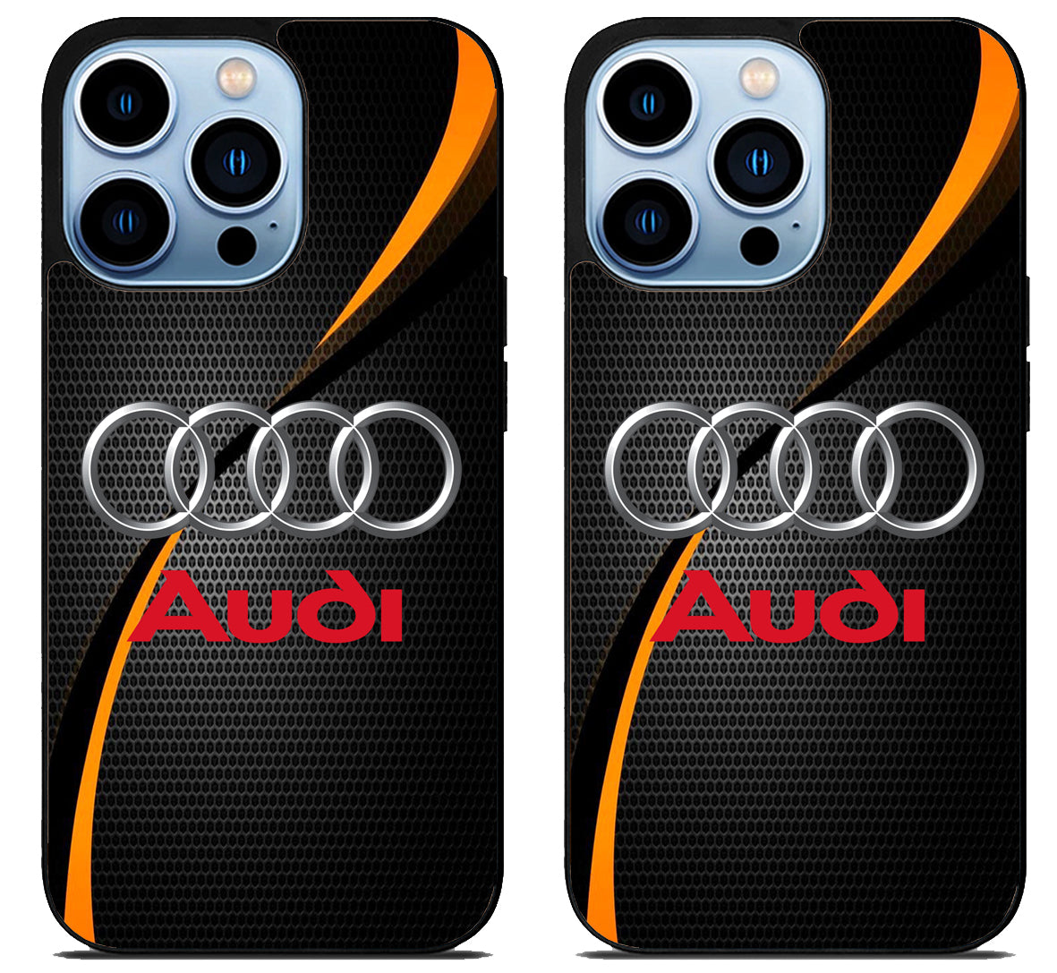 Audi Logo Carbon iPhone 15 Pro | iPhone 15 Pro Max Case