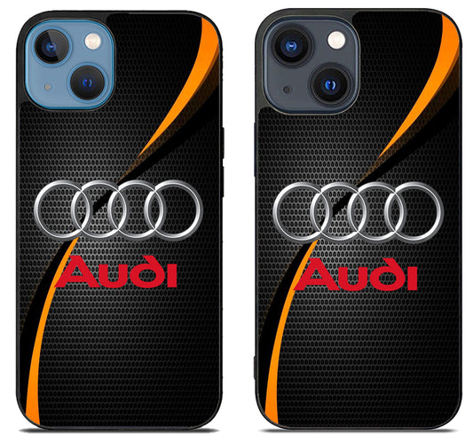 Audi Logo Carbon iPhone 15 | iPhone 15 Plus Case