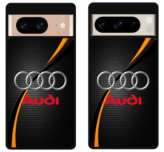 Audi Logo Carbon Google Pixel 8 | 8 Pro Case