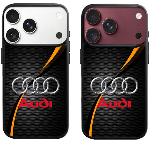Audi Logo Carbon iPhone 18 Pro | 18 Pro Max Case