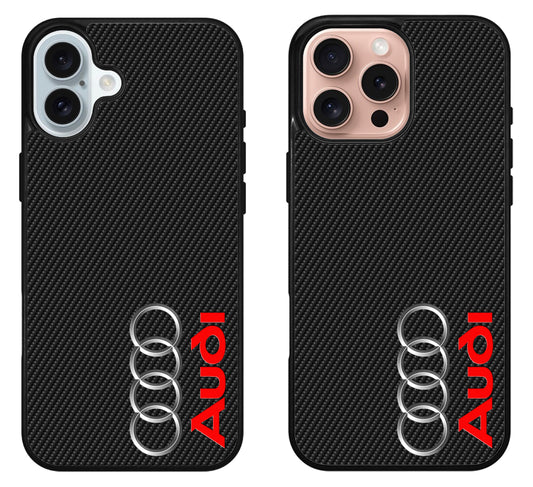 Audi Logo Cover iPhone 16 | 16 Plus | 16 Pro | 16 Pro Max Case