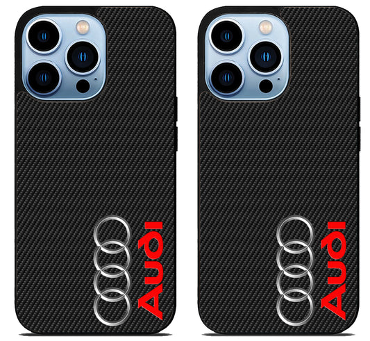 Audi Logo Stylish iPhone 15 Pro | iPhone 15 Pro Max Case