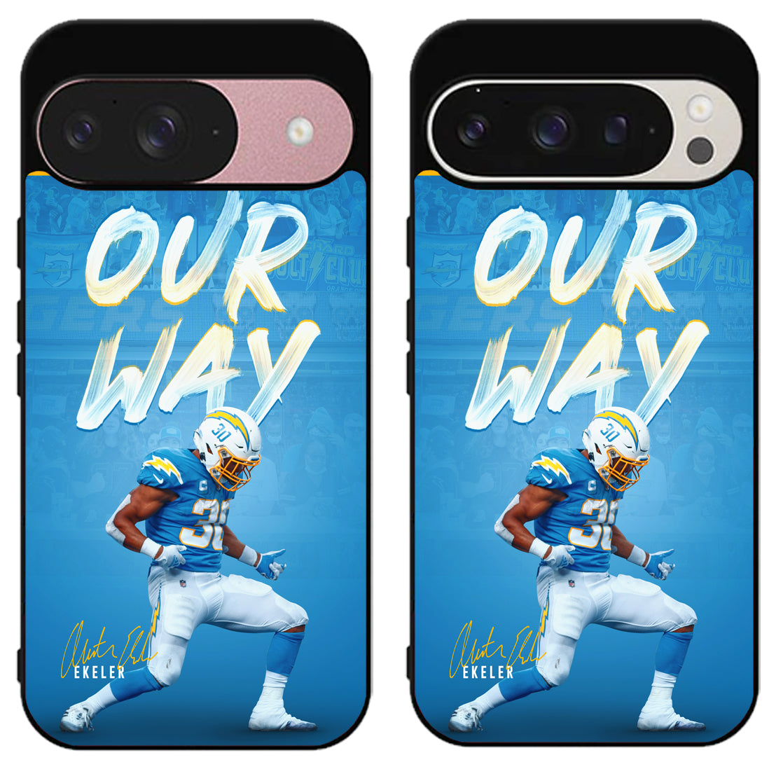 Austin Ekeler Los Angeles Chargers Google Pixel 9 | 9 Pro | 9 Pro XL Case