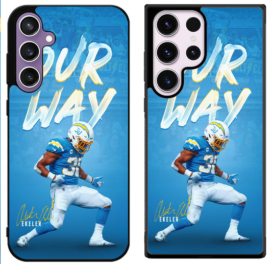 Austin Ekeler Los Angeles Chargers Samsung Galaxy S24 | S24+ | S24 Ultra Case