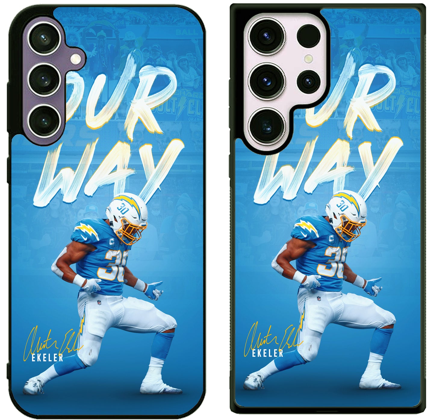 Austin Ekeler LA Chargers Samsung Galaxy S25 | S25+ | S25 Ultra Case