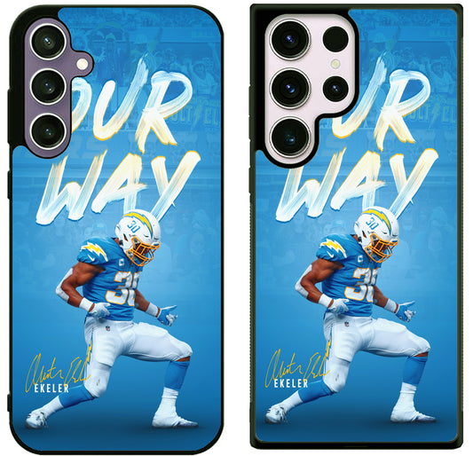 Austin Ekeler LA Chargers Samsung Galaxy S25 | S25+ | S25 Ultra Case