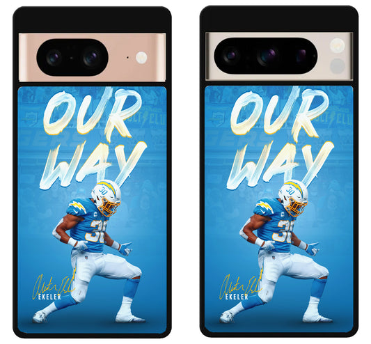 Austin Ekeler Los Angeles Chargers Google Pixel 8 | 8 Pro Case