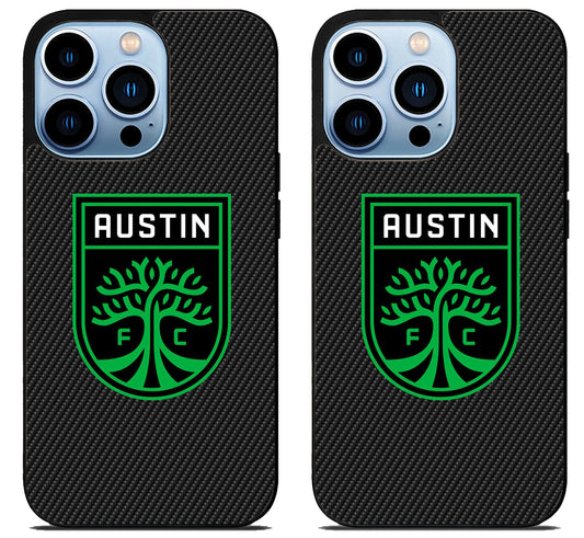 Austin FC Black Carbon iPhone 15 Pro | iPhone 15 Pro Max Case