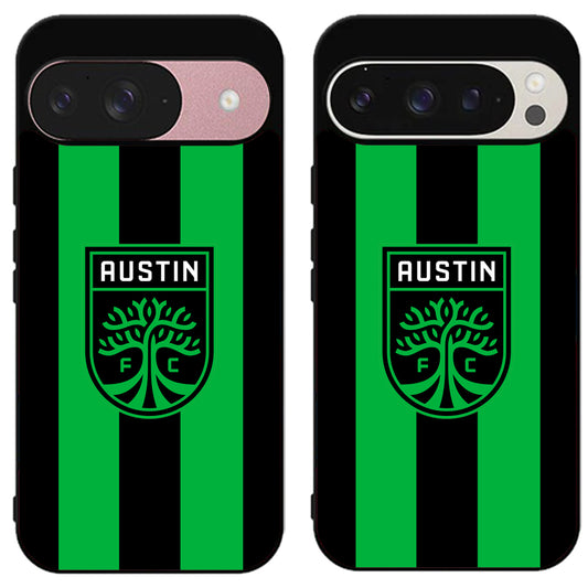 Austin FC Logo Stripe Google Pixel 9 | 9 Pro | 9 Pro XL Case